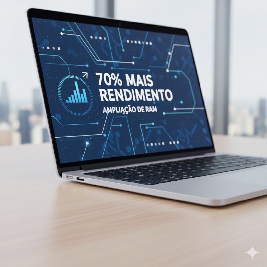 Upgrade de memória RAM para notebook - DDR3, DDR4, DDR5